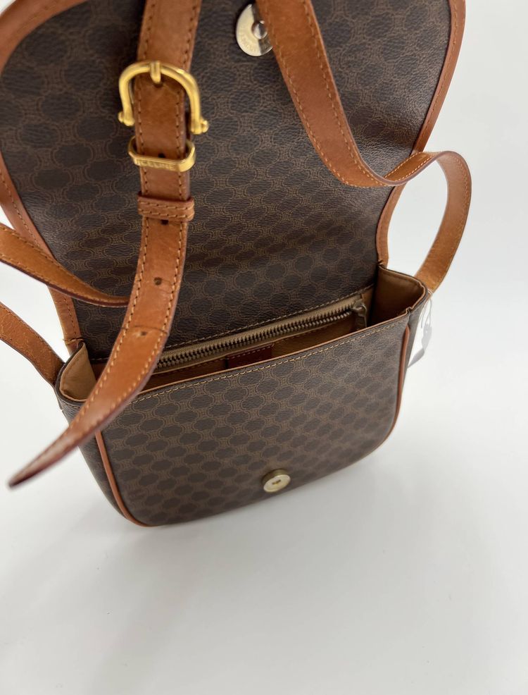 Vintage Celine Macadam Crossbody Bag imagen 4