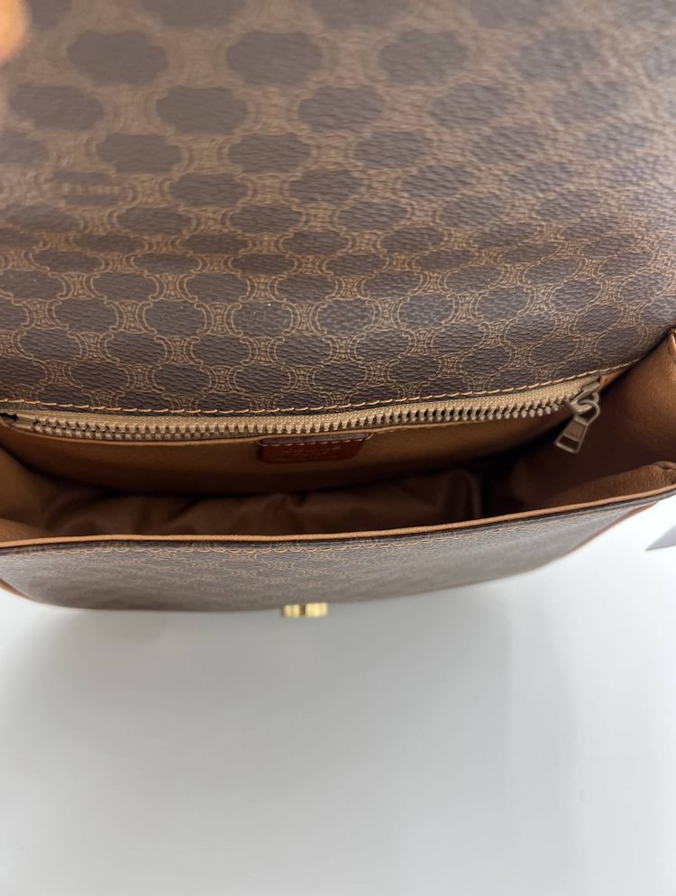 Vintage Celine Macadam Crossbody Bag imagen 6