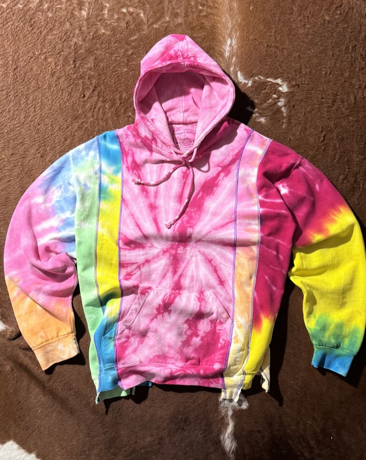 needles nepenthes rebuild tie dye hoodie