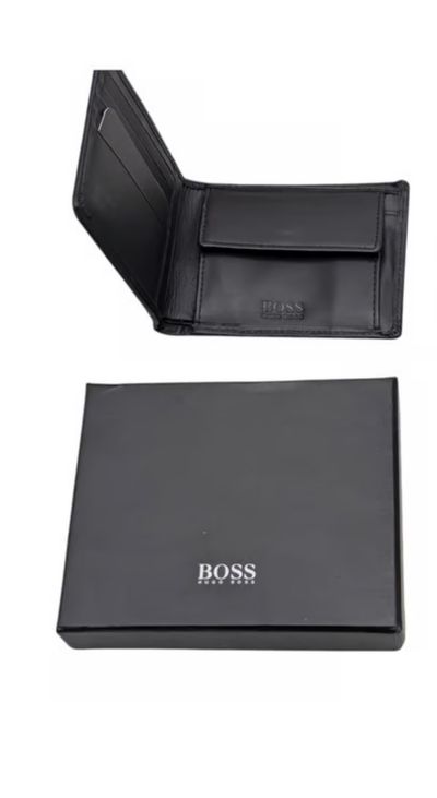 Boss Black Leather Wallet