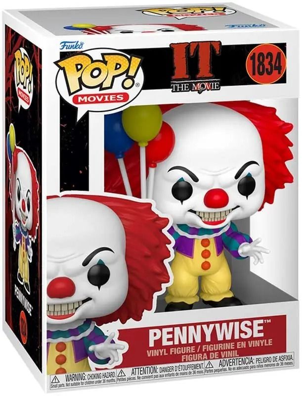Funko Pop Movies IT Pennywise Horror Figure 1834
