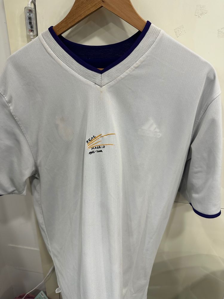 Adidas Originals Adidas Real Madrid Centenario 2002 Viola Reversibile • Taglia L • Edizione Limitata product image