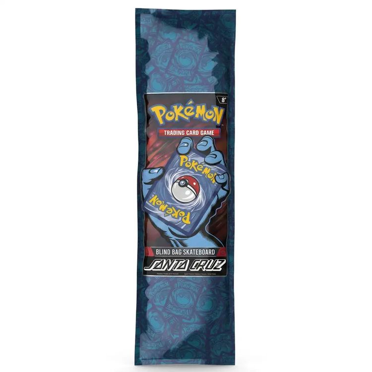 Pokémon TCG x Santa Cruz Blind Bag Skateboard Deck image 1