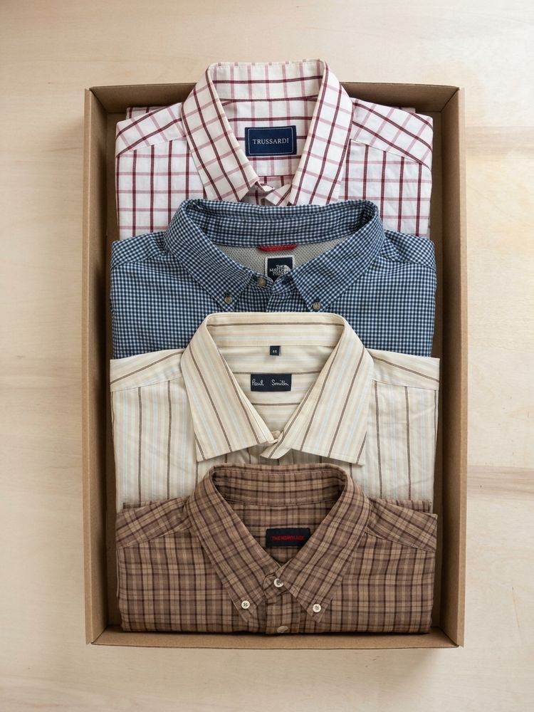 Trussardi Checked Shirt imagen 1