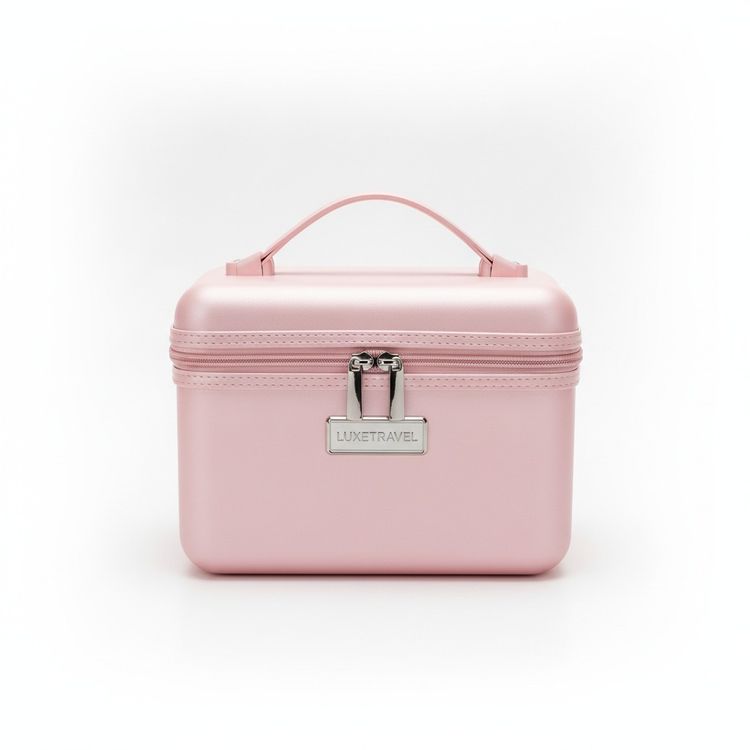 Travel Cosmetic Case - Portable Makeup Box image 1