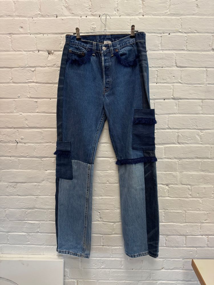 Levi's  Patchwork Denim Jeans product image