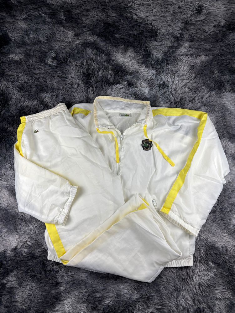 Tuta Completa Lacoste Chemise anni 90 Made in France 