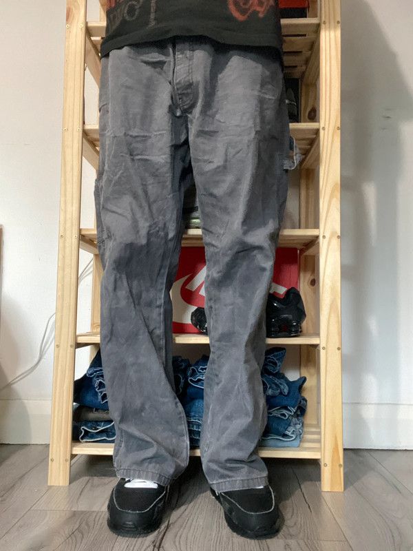38W Vintage Baggy Dickies Jeans Grey