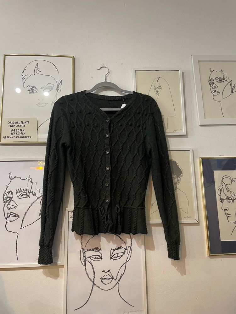 Other black knitted cardigan product image