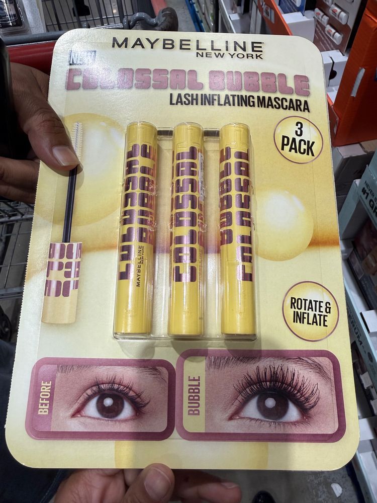 Maybelline New York Maybelline Colossal Bubble Lash Inflating Mascara 3 Pack product image