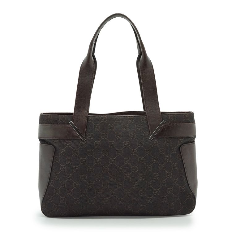 Gucci Cloth Tote Bag GG Denim obraz 5