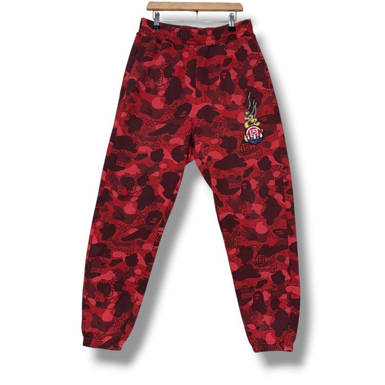 A Bathing Ape jogger Red, small image 1
