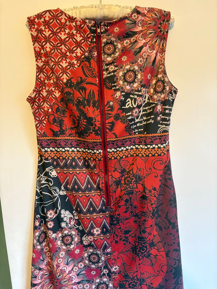 Joe Browns Sleeveless Patterned Dress 5