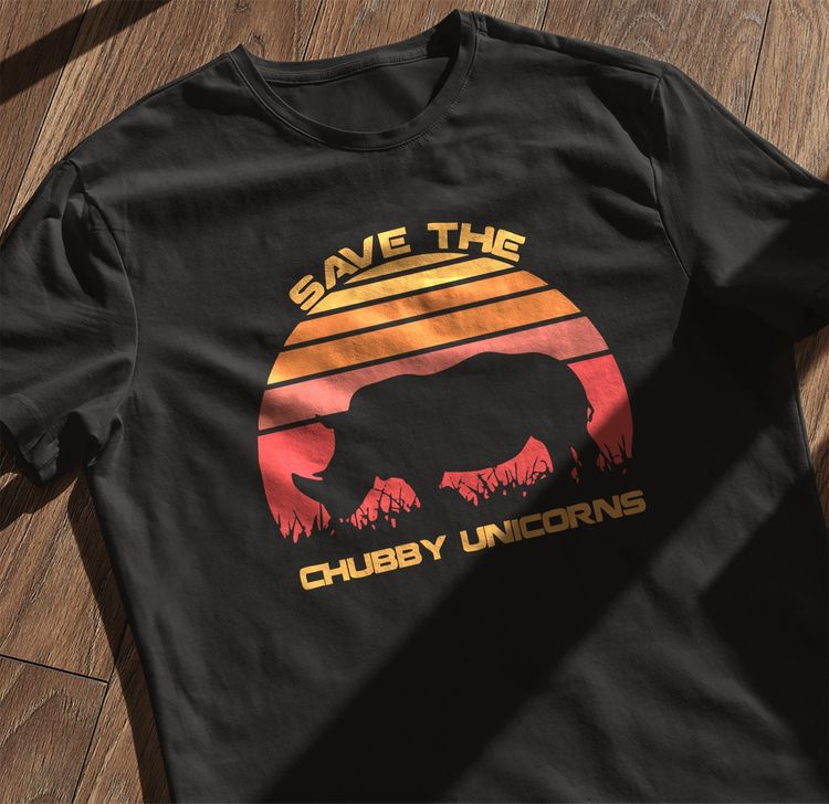 Chubby Unicorns 4 T-Shirt - Save Our image 5