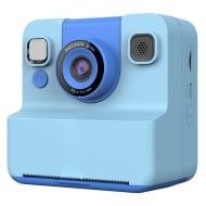 Blue Instant print Camera