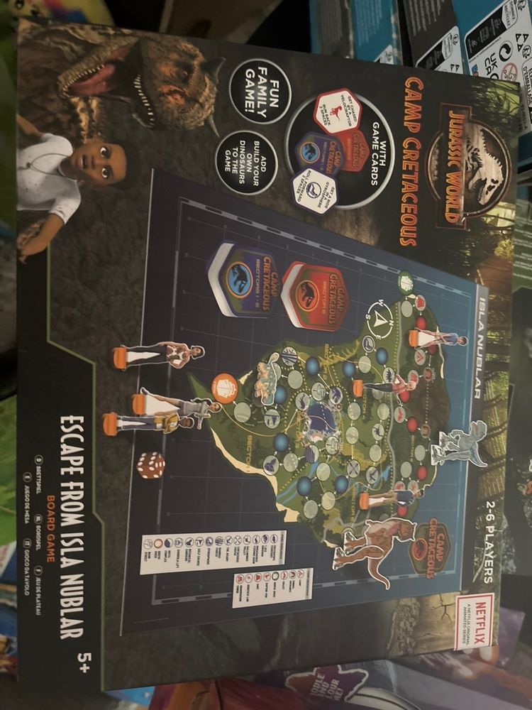 Other Jurassic World Camp Cretaceous Escape From Isla Nublar Board Game product image