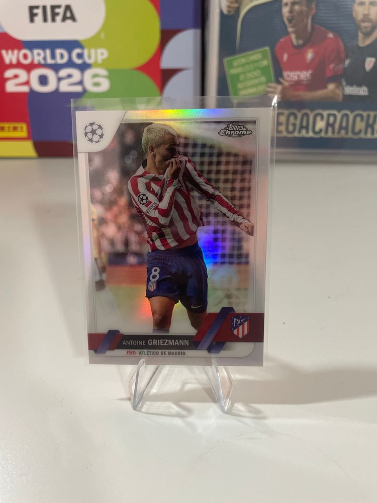 Topps Antoine Griezmann Refractor Football Trading Card zdjęcie produktu