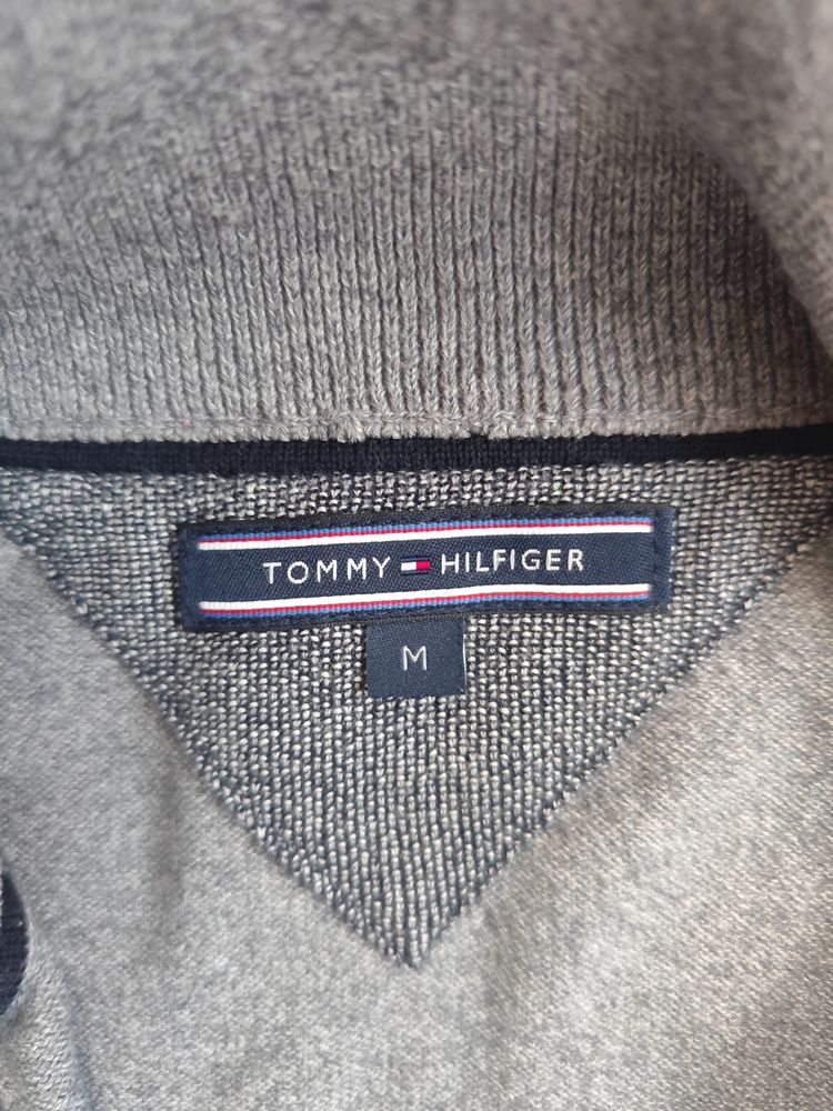 Tommy Hilfiger Grey Pullover Sweater imagen 2