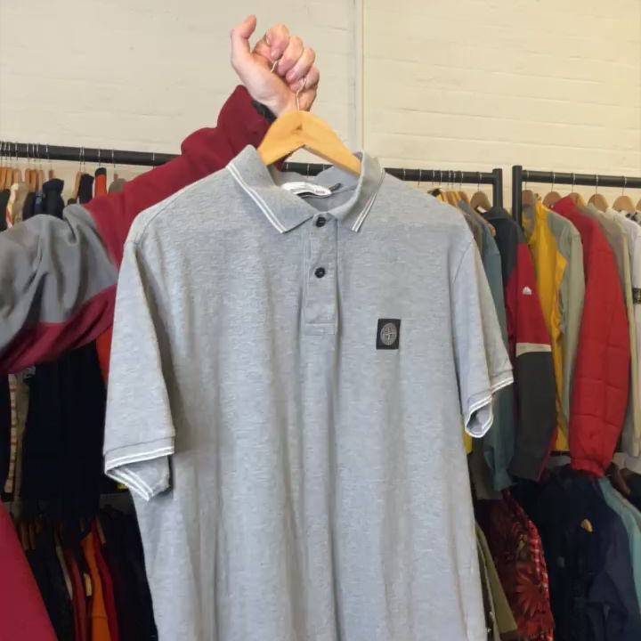 Stone Island stone island grey polo xxl product image