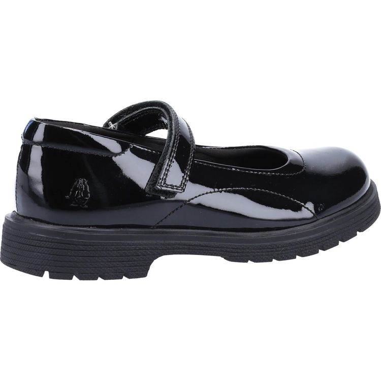 Hush Puppies Tally Senior Patent School Shoe 9