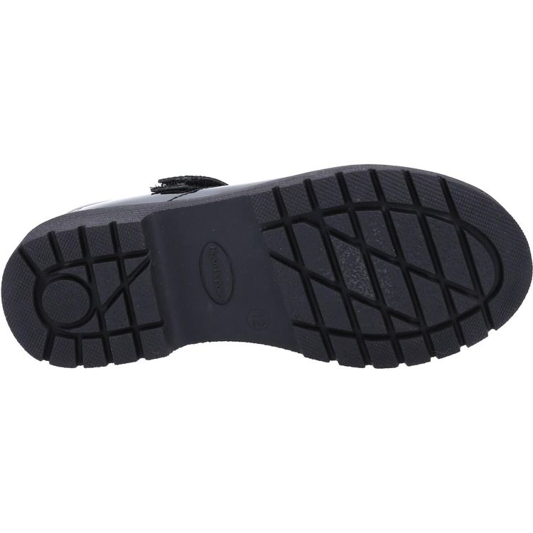 Hush Puppies Tally Senior Patent School Shoe 7