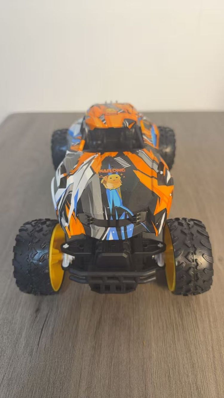 Monster Truck Toy – Orange Off-Road Buggy with Big Rubber Tyres, Kids Gift image 1