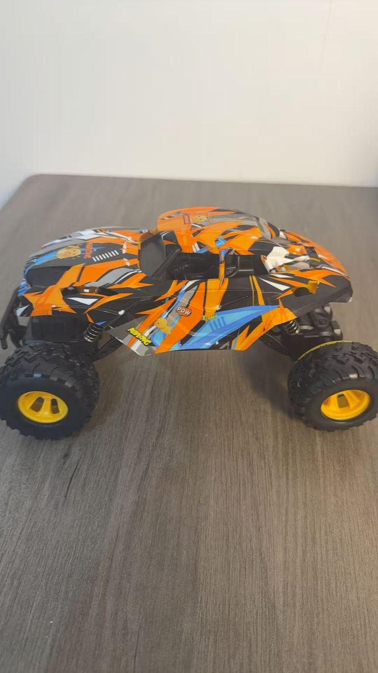 Monster Truck Toy – Orange Off-Road Buggy with Big Rubber Tyres, Kids Gift image 2