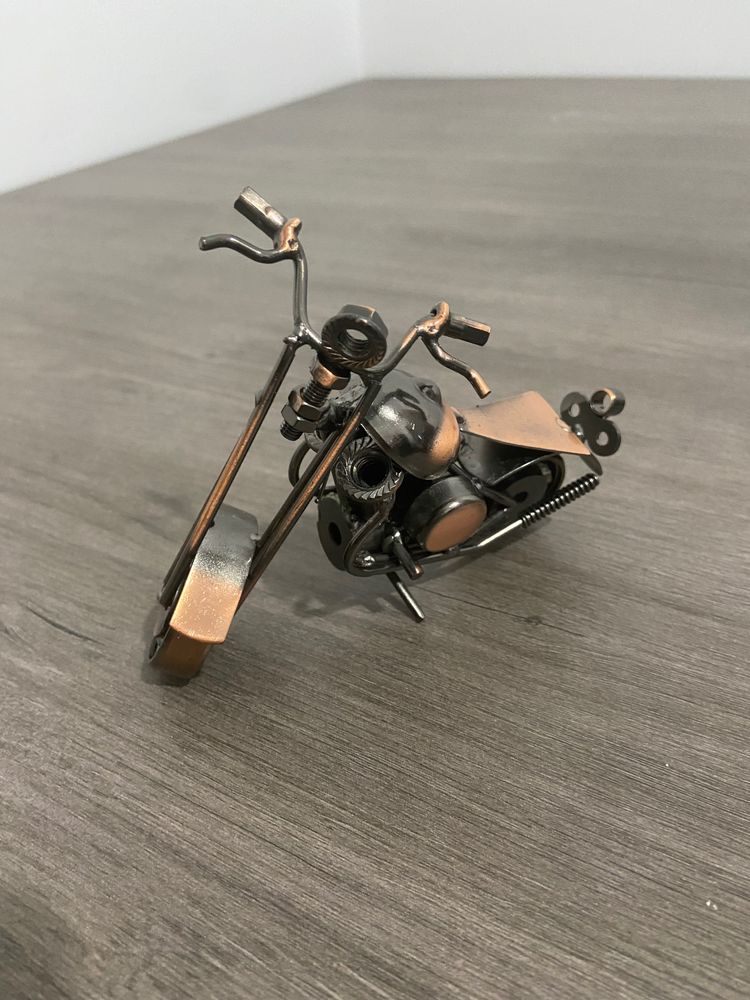 Metal Motorcycle Model image 1