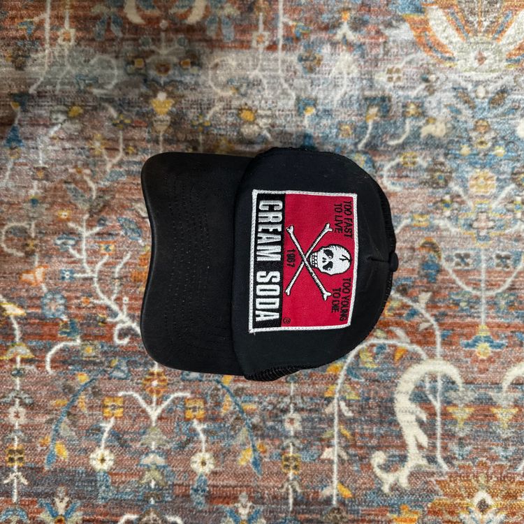 Pink Dragon Black Mesh Cap