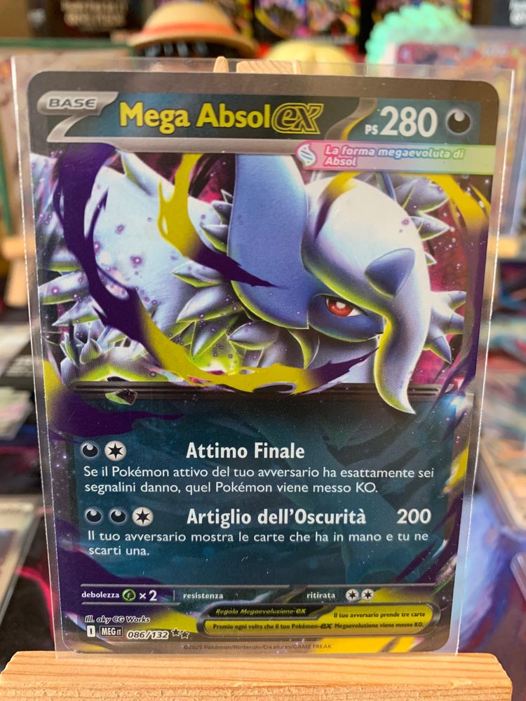 Mega Absol Ex 086/132 Pokémon Card image 1