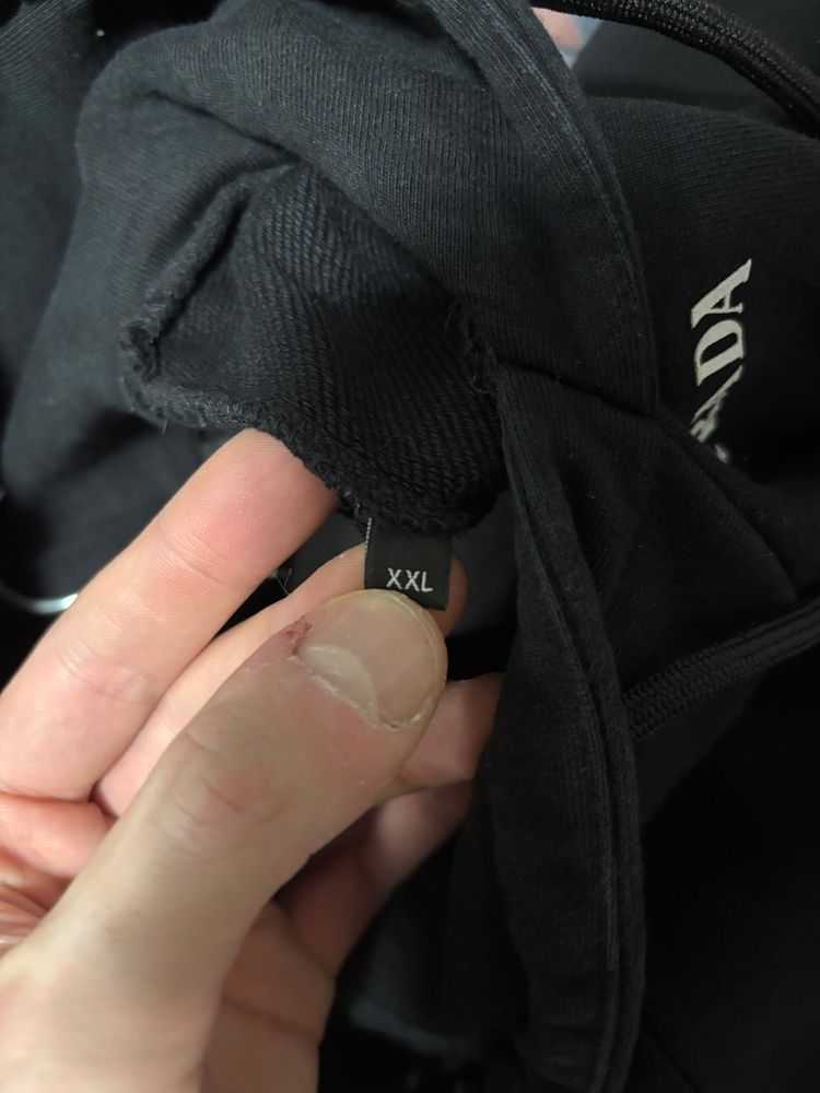 Prada Black Hoodie image 3