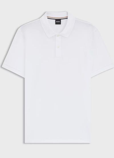 Boss White Polo Shirt