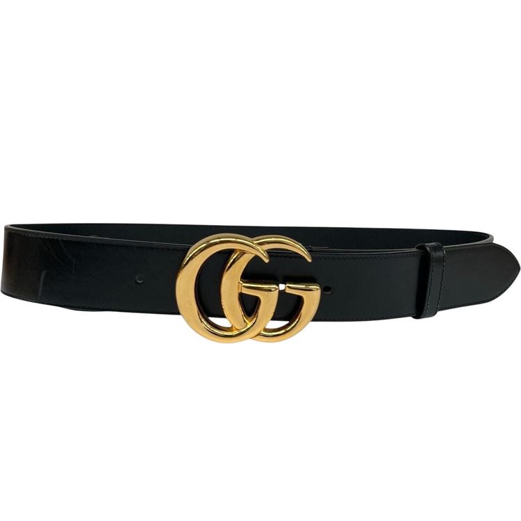 Immagine di Gucci Leather GG Marmont Belt 1