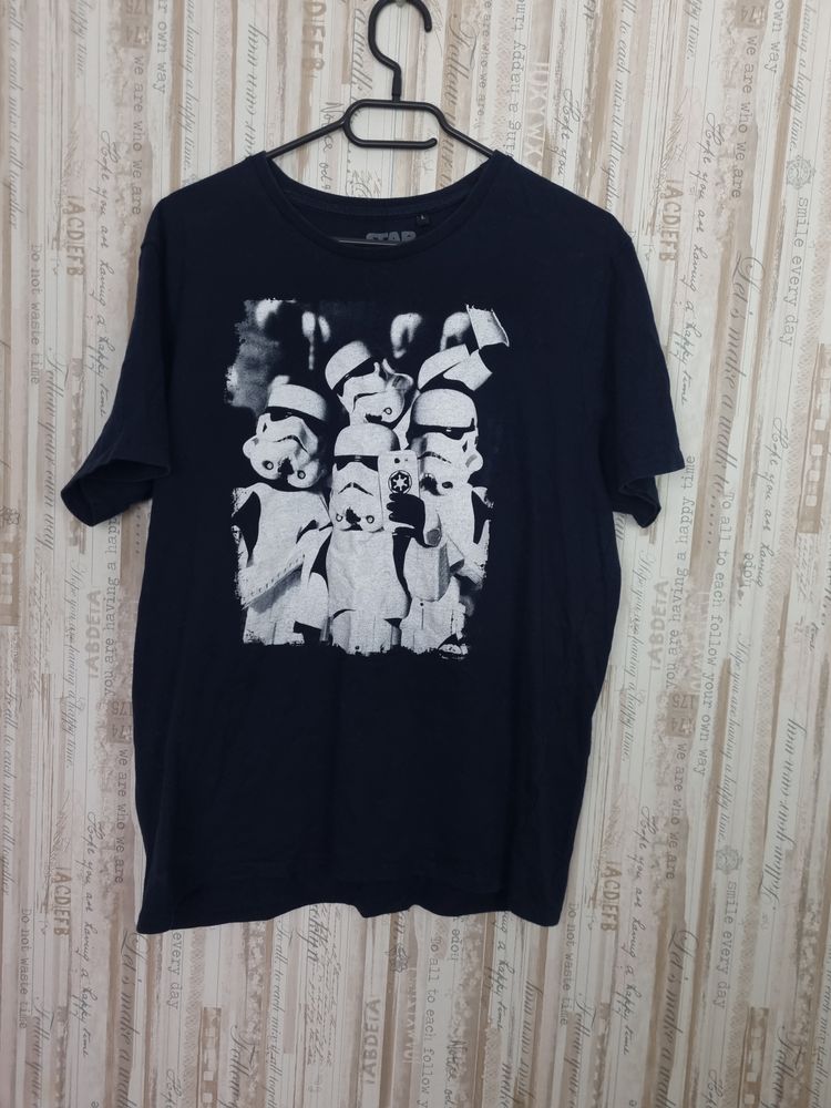 Black Star Wars Graphic T-Shirt