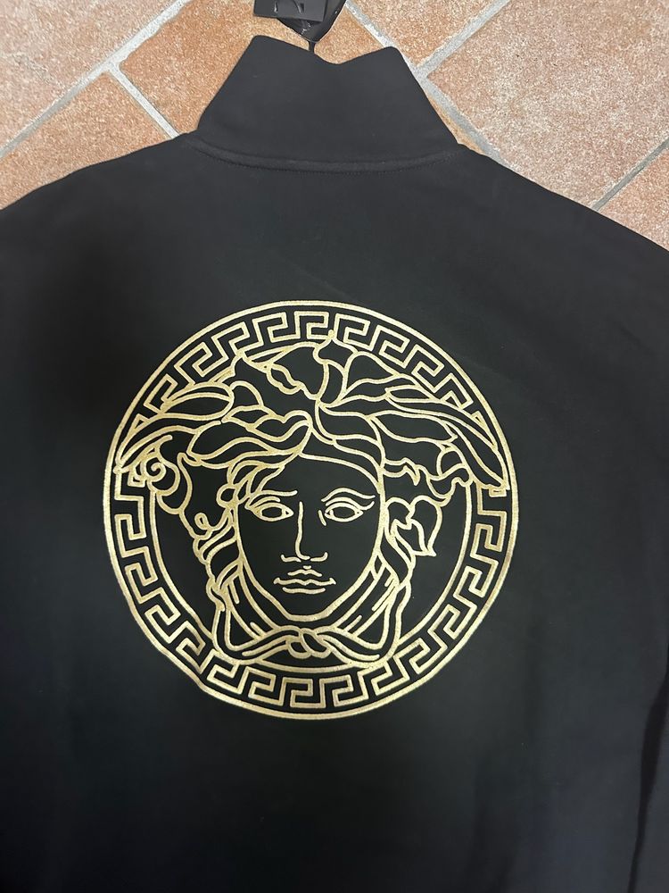 Versace Black Zip-Up Jacket image 9