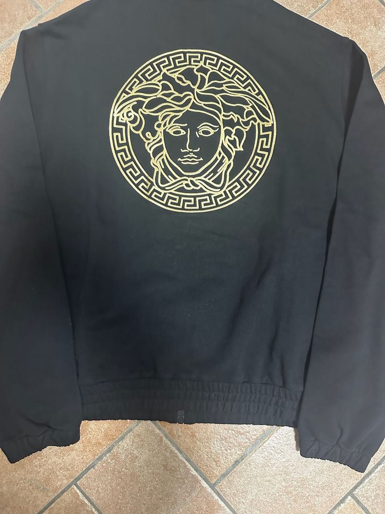 Versace Black Zip-Up Jacket image 7