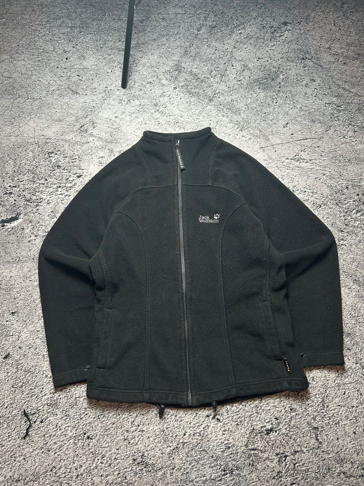 Jack Wolfskin Black Fleece Jacket