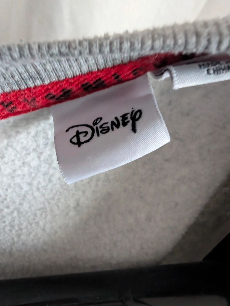 Disney Mickey Mouse Grey Sweatshirt Jumper Primark UK 12/14 M image 4