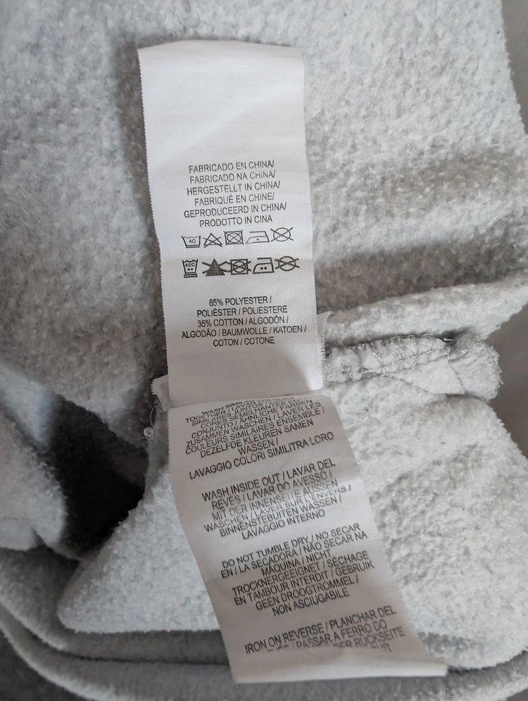 Disney Mickey Mouse Grey Sweatshirt Jumper Primark UK 12/14 M image 8