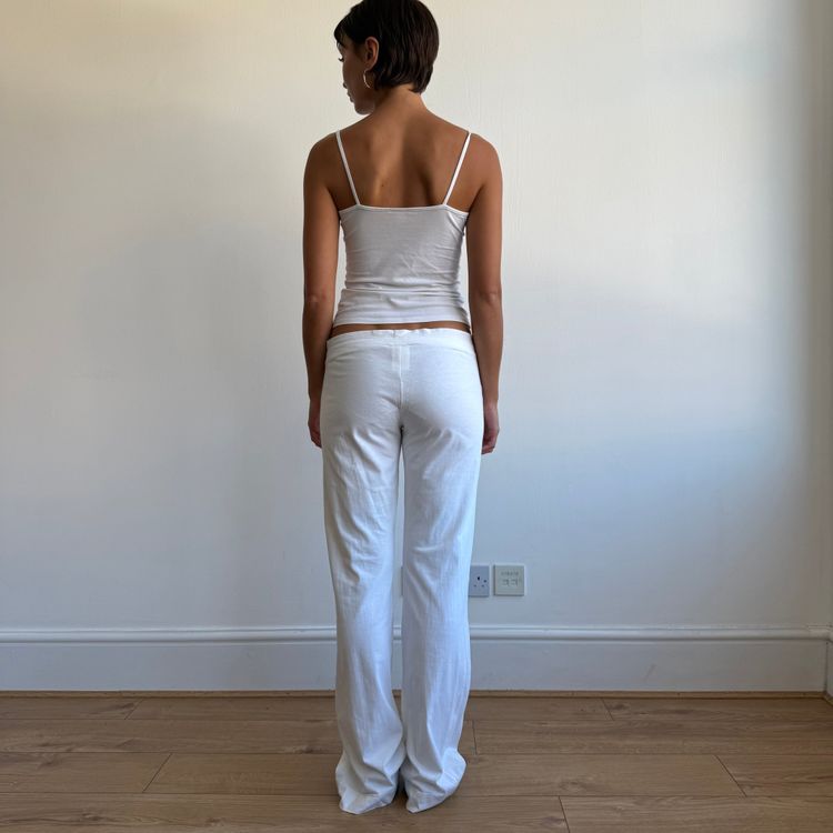 Immagine di White + mint Adidas flared yoga set - Size M 10