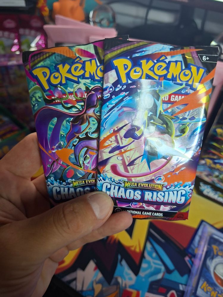Pokémon Chaos Rising Trading Card Game Booster Packs