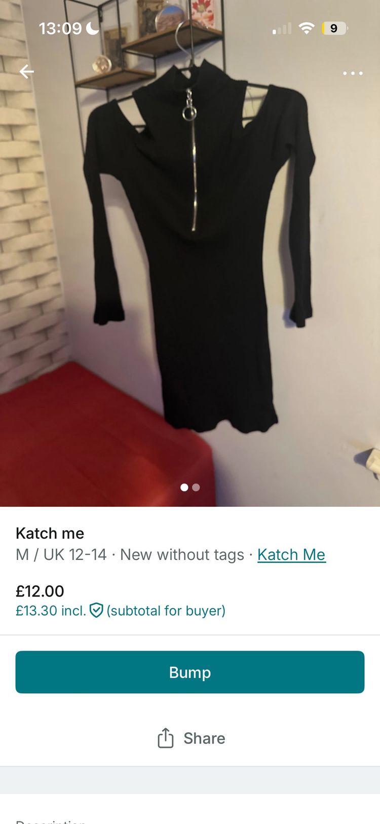 Other Black Long Sleeve Dress product image