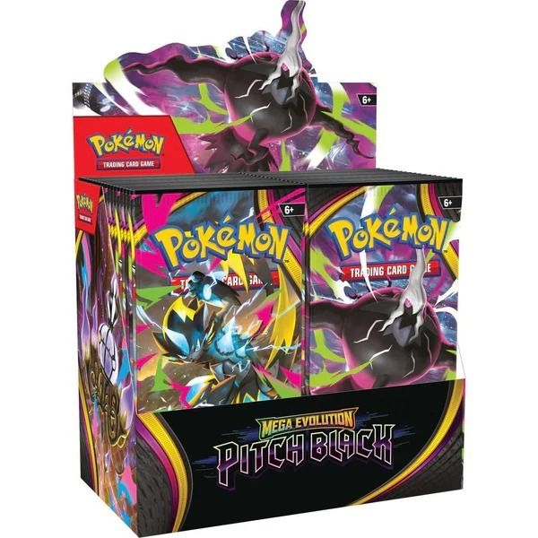 Pokémon Trading Card Game Mega Evolution Pitch Black Booster Packs