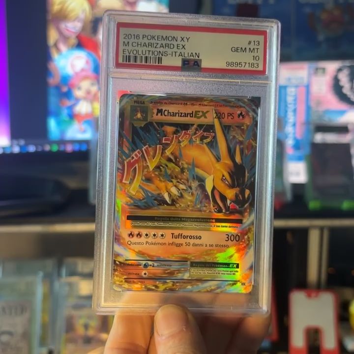 Pokemon M Charizard EX 13/108 [Evolutions] PSA 10 - Graded Card / Slab image 1