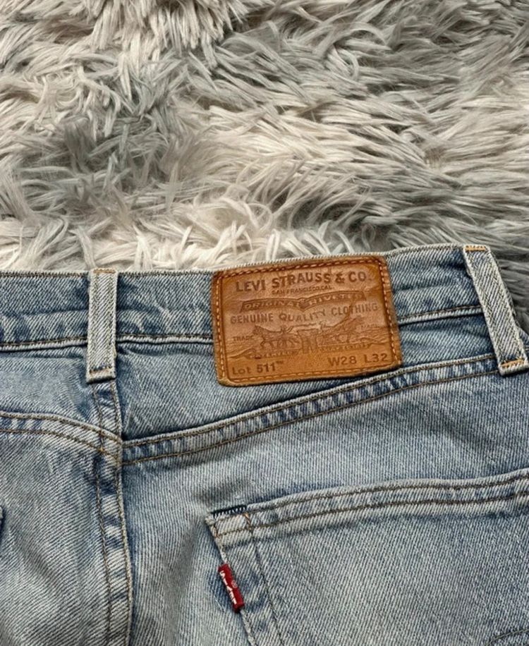 Levi'S 511 Light Wash Jeans 3