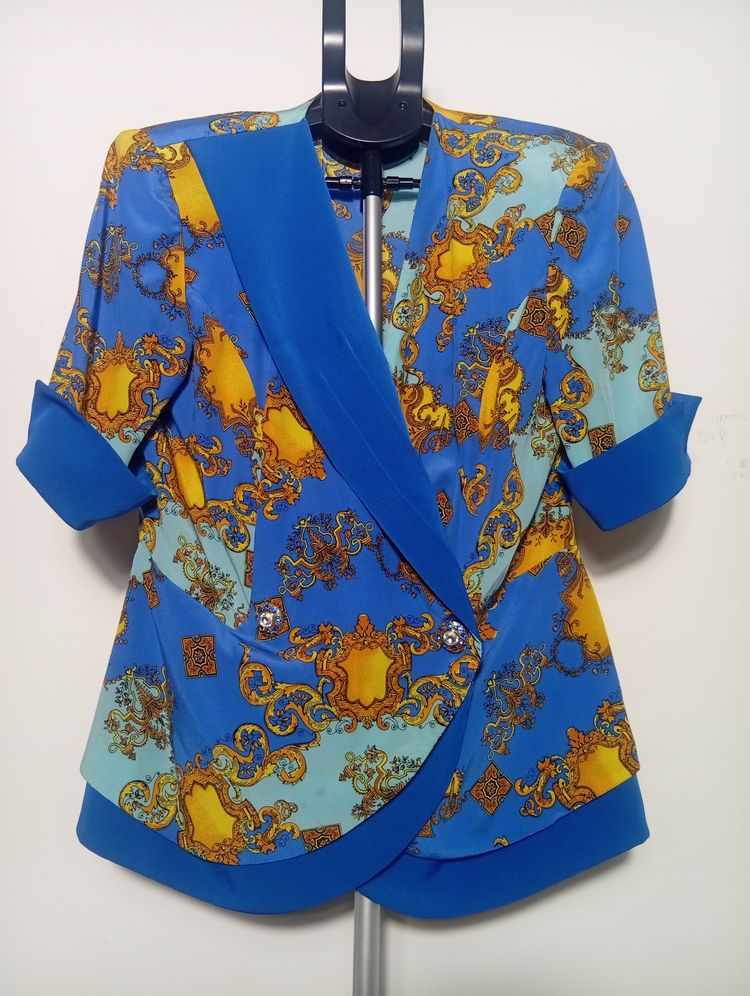 Other Blue Patterned Blazer product image