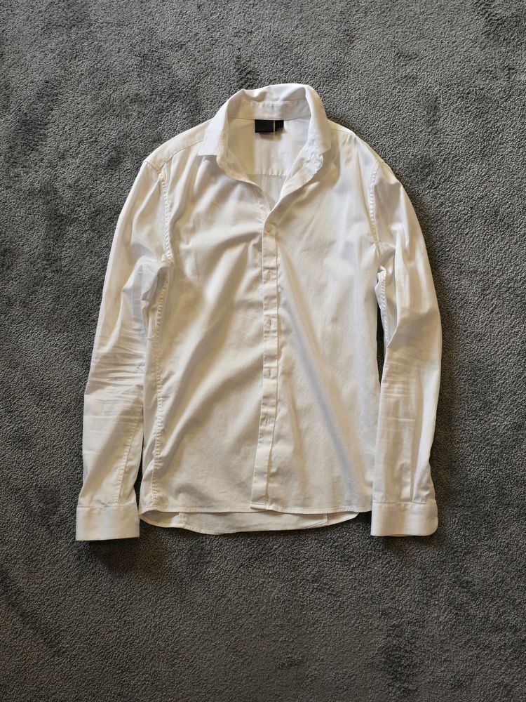 Asos White Long Sleeve Shirt