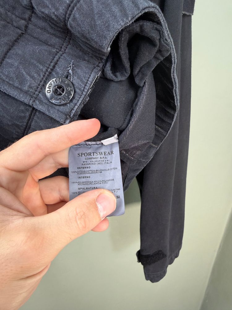 Stone Island Black Cotton Jacket image 6