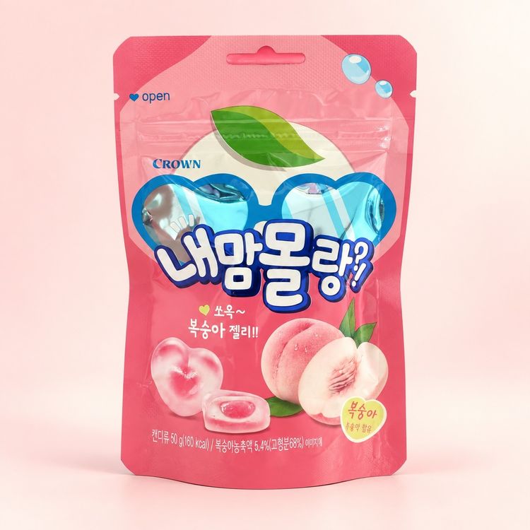 Crown Peach Jelly Candy obraz 1
