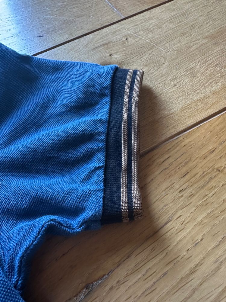 Immagine di Fred Perry Blue Polo Shirt 3